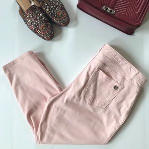 Plus Size Baby Pink Michael Kors Capri